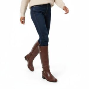 New without box Bandolino Brown Leather Boots sz 7